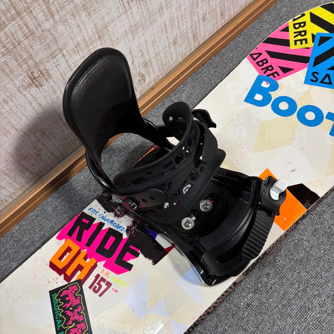 【送料無料】RIDE スノーボードセット