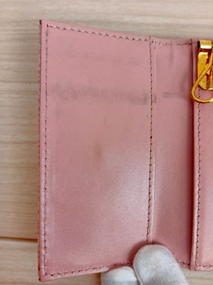 【広夢様ご購入予定の商品】CHANEL ピンク レザー キーケース