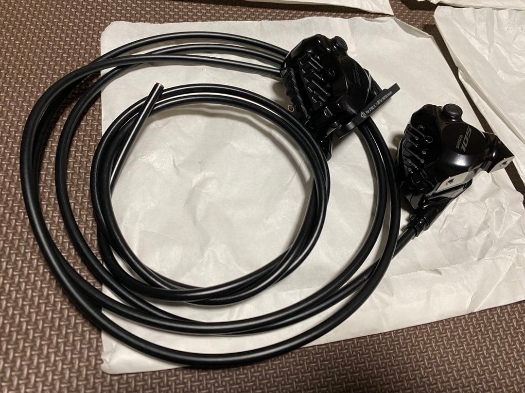 新品　シマノ105 R7100系12s ディスクブレーキコンポ＋必要備品類一式