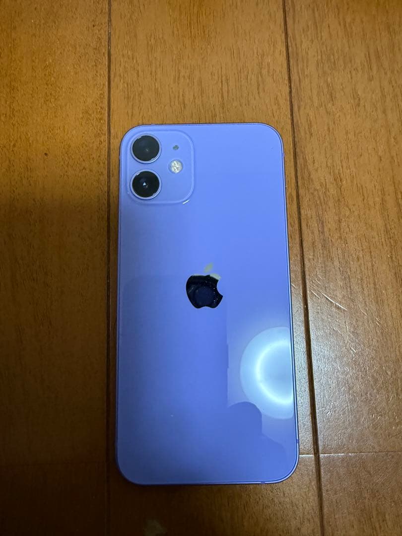 Apple iPhone 12miniパープル 本体