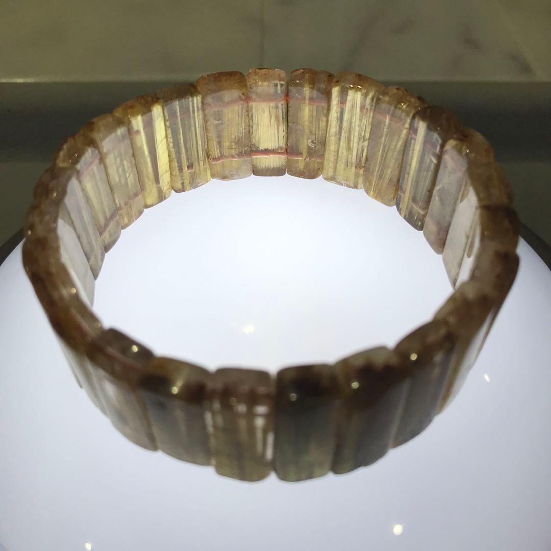 R*y様 ②ルチルクォーツバングル(20mm級)