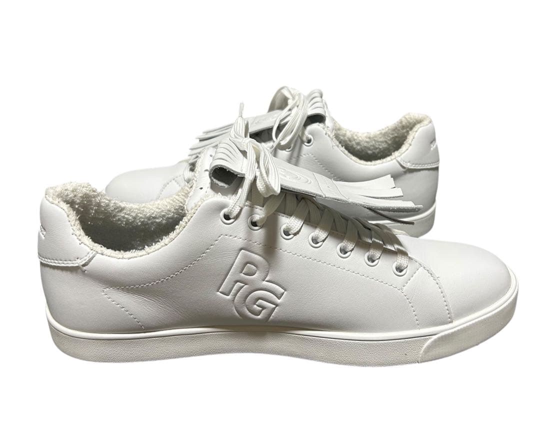 新品 パーリーゲイツ ゴルフシューズ キルトタン・ローカット メンズ 26.5㎝