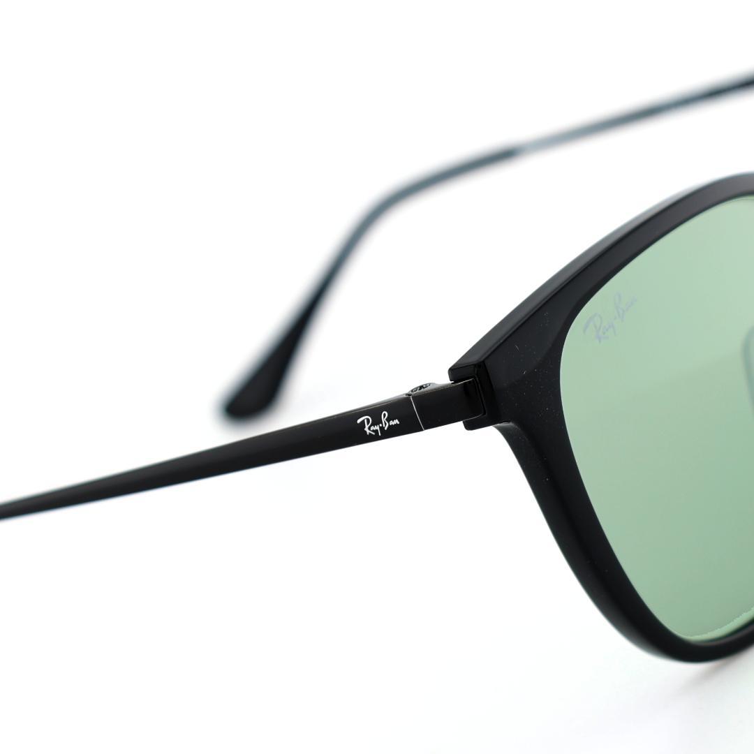 《定価24,420円！》RayBan／レイバン　ブラック×グリーン　サングラス