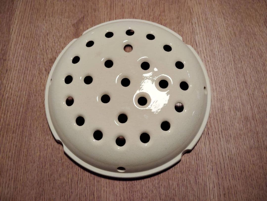 美品　永谷園　ヘルシー蒸し鍋　27cm　　土鍋