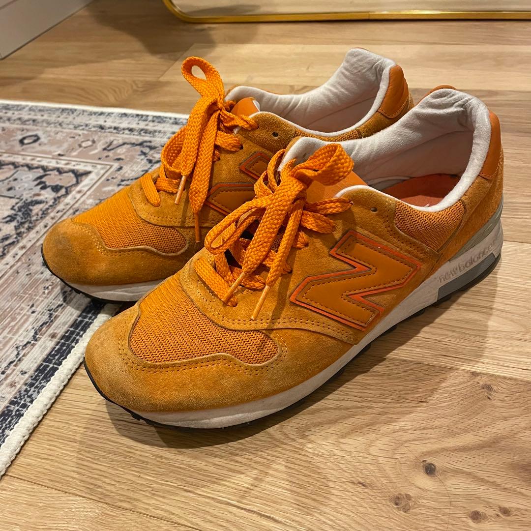 New Balance M1400WC オレンジ 27.5cm - メルカリ