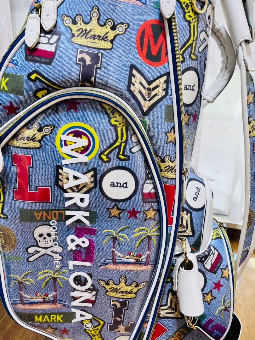 美品即発送●MARK & LONA キャディバッグ