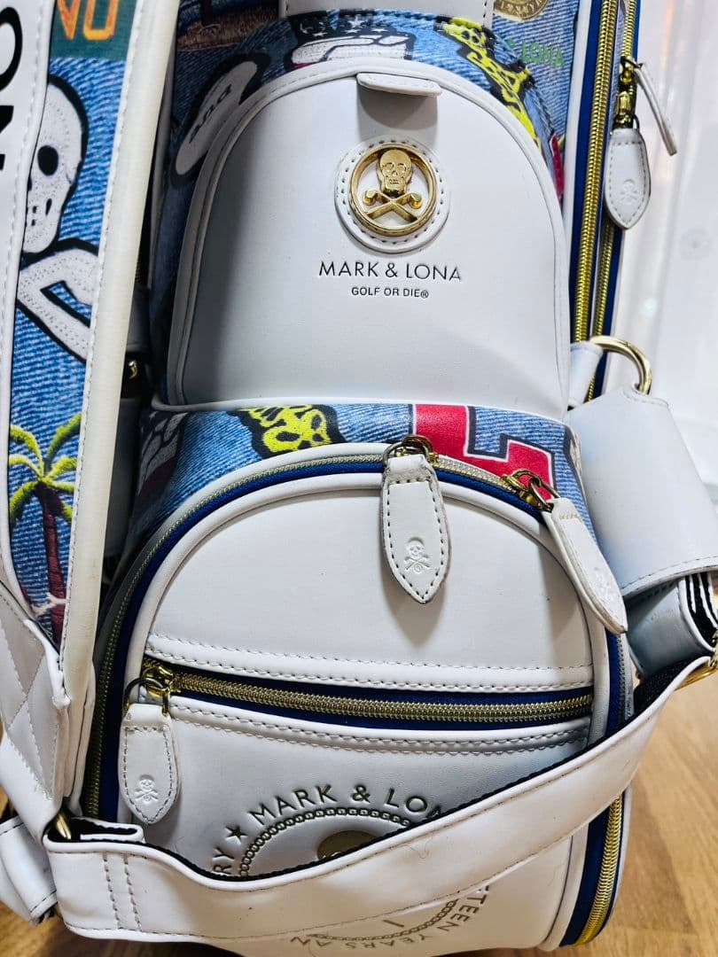 美品即発送●MARK & LONA キャディバッグ