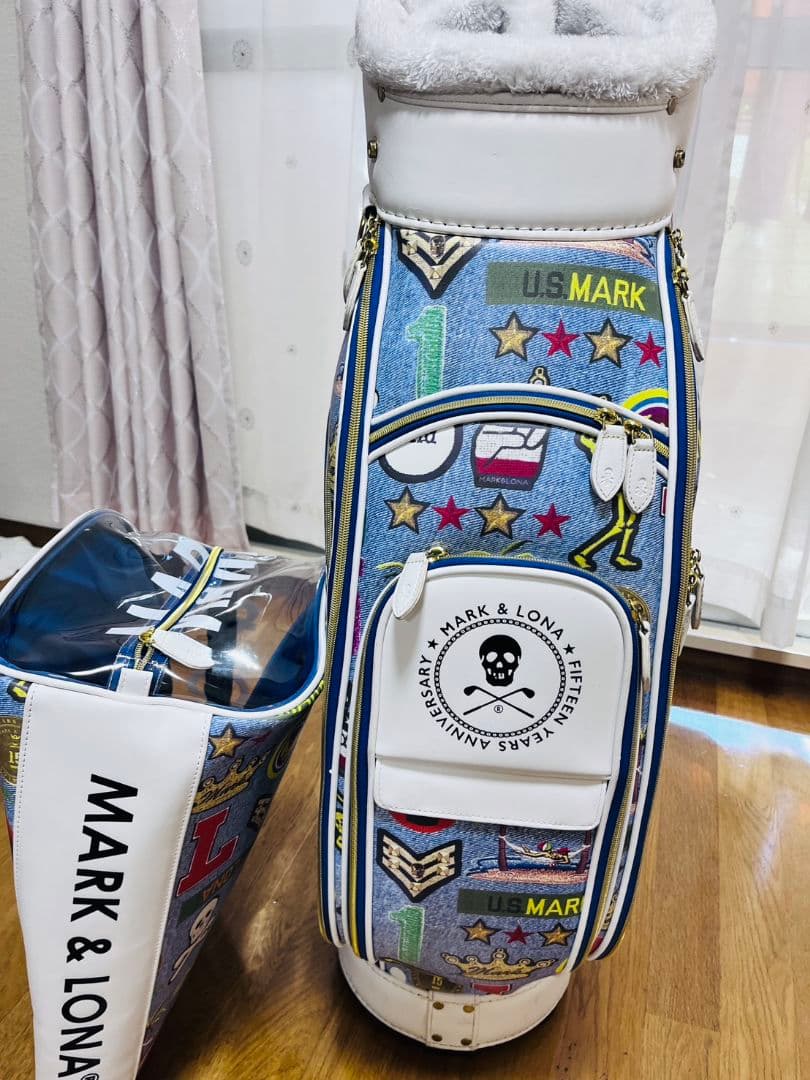 美品即発送●MARK & LONA キャディバッグ