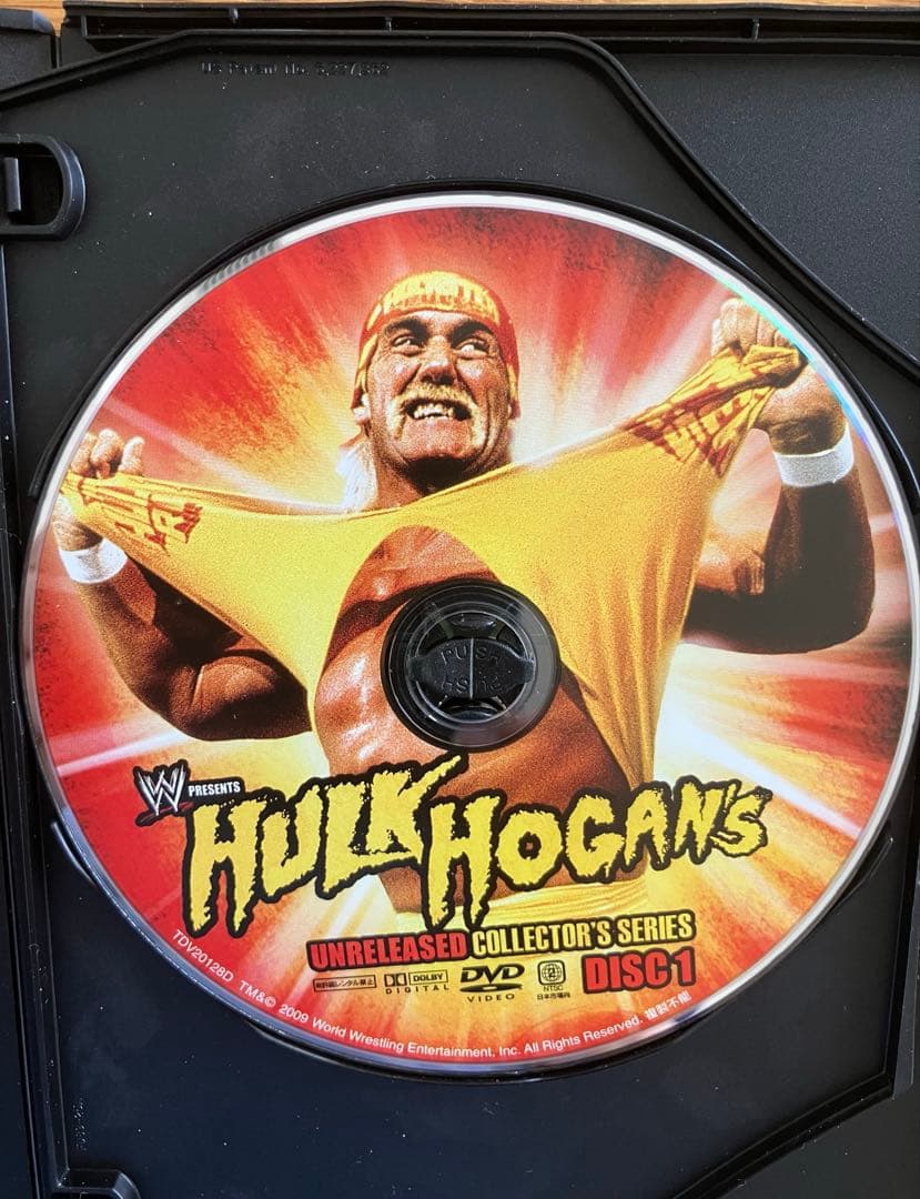 ハルク・ホーガン/WWEⓇハルク・ホーガン アンリリースド〈3枚組〉