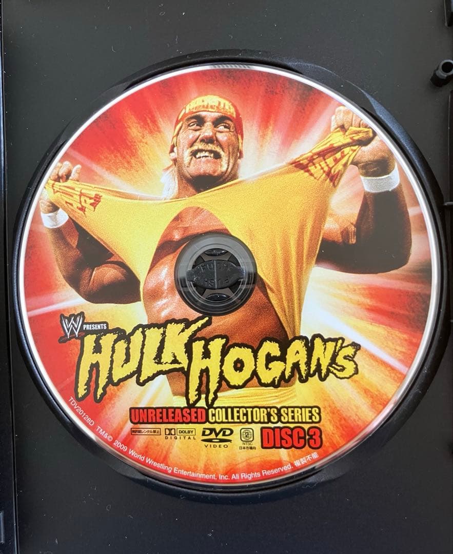 ハルク・ホーガン/WWEⓇハルク・ホーガン アンリリースド〈3枚組〉