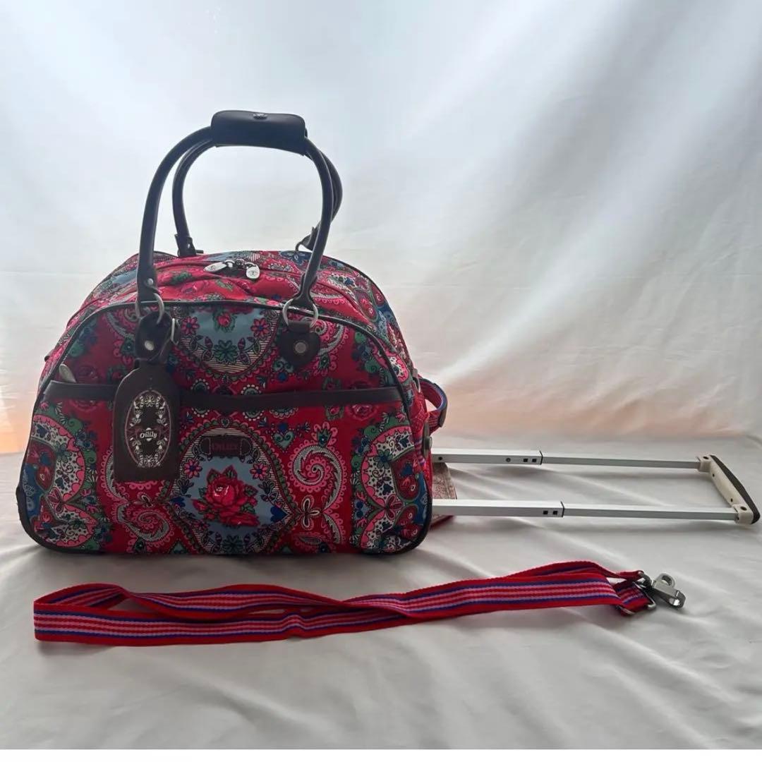⚠︎3/18迄★OILILY★オイリリー トラベル バッグ キャリーバッグ 花柄