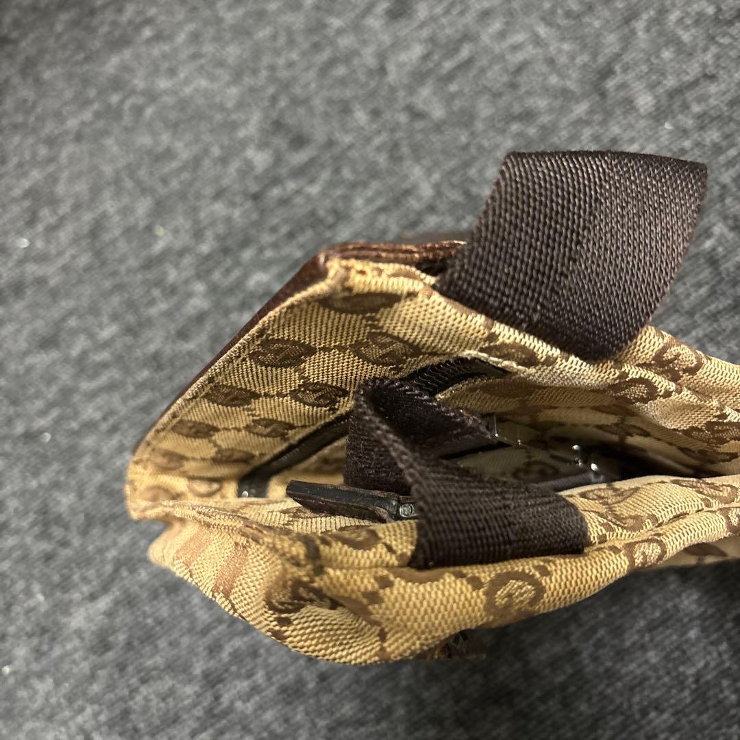 GUCCI グッチ ウエストポーチ ボディバッグ GGキャンバス