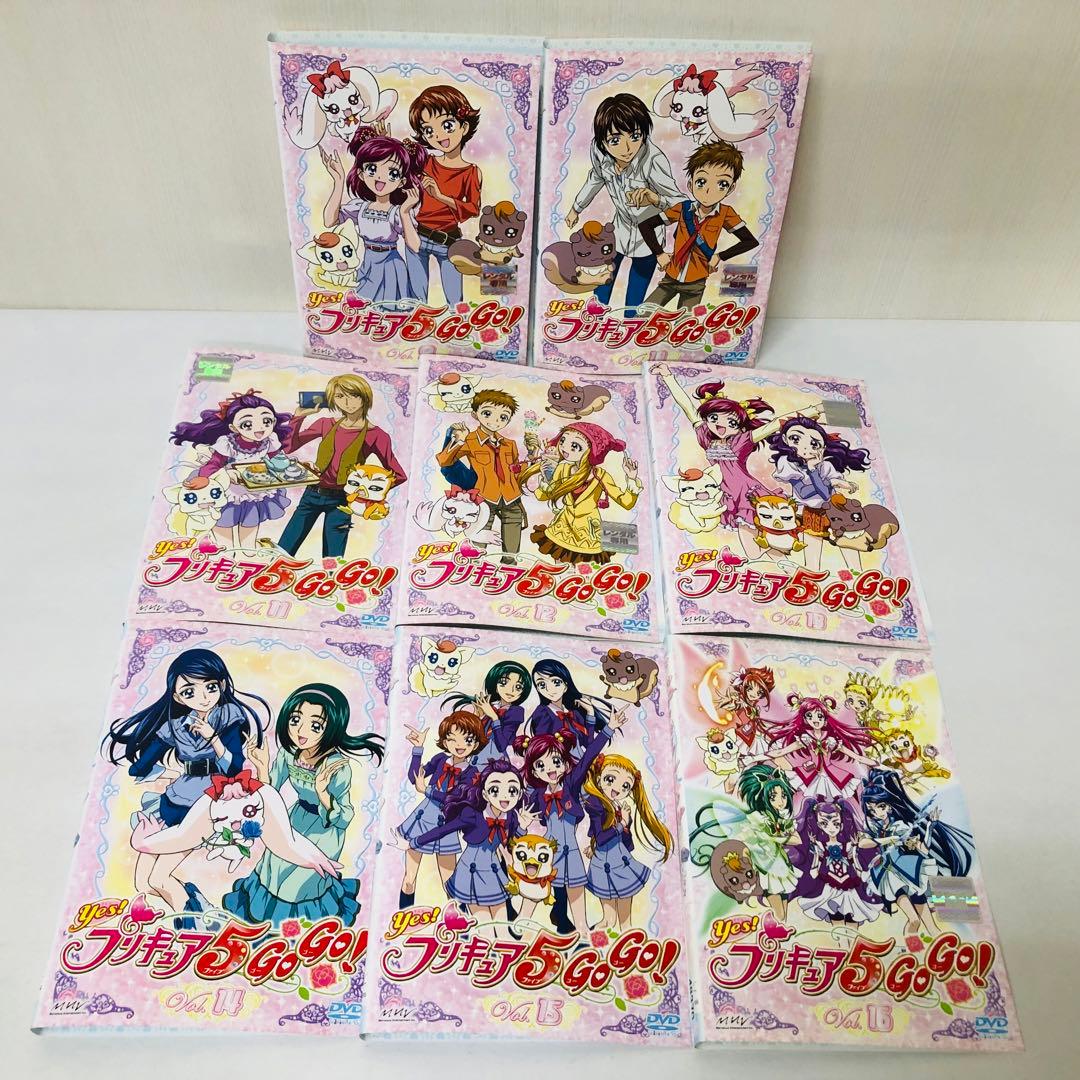 「プリキュア5」シリーズ　DVD全巻セット　1期+2期(GoGo!)+映画1枚