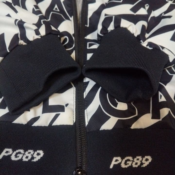 ⭐美品⭐パーリーゲイツ⭐ゼブラ⭐防寒ジャケット⭐黒&白⭐M⭐お洒落⭐