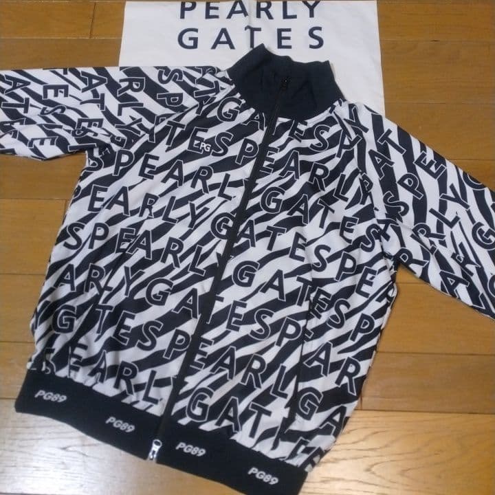 ⭐美品⭐パーリーゲイツ⭐ゼブラ⭐防寒ジャケット⭐黒&白⭐M⭐お洒落⭐