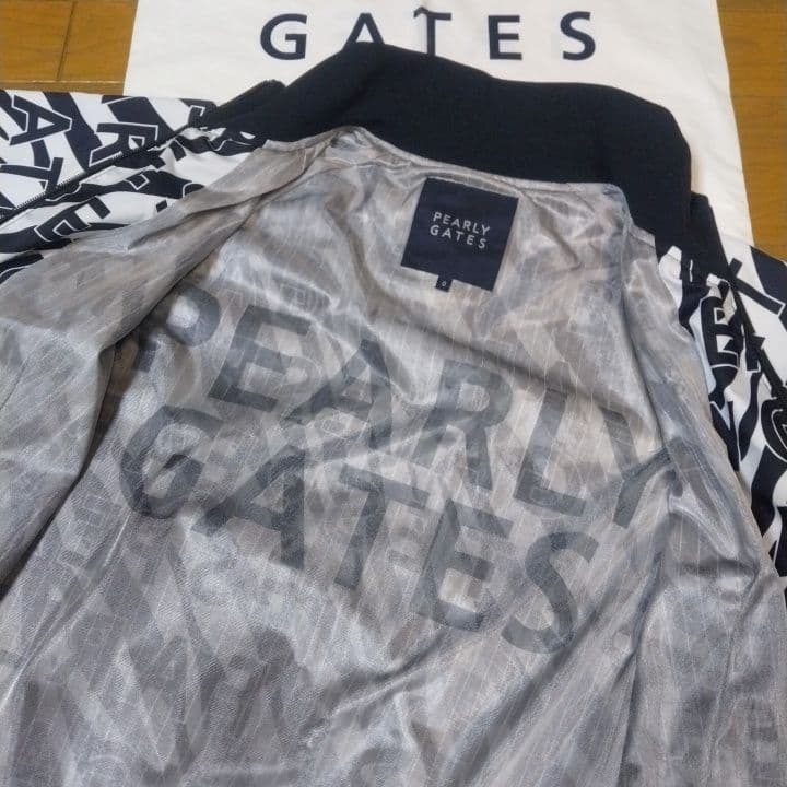 ⭐美品⭐パーリーゲイツ⭐ゼブラ⭐防寒ジャケット⭐黒&白⭐M⭐お洒落⭐