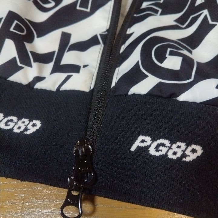 ⭐美品⭐パーリーゲイツ⭐ゼブラ⭐防寒ジャケット⭐黒&白⭐M⭐お洒落⭐