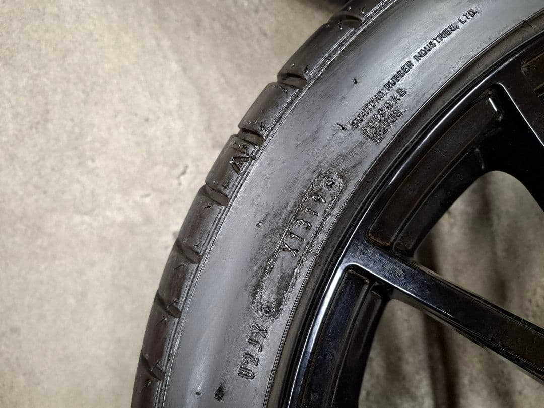 【極上品】スバル WRX STI 純正 ホイールタイヤ 4本 8.5J VAB