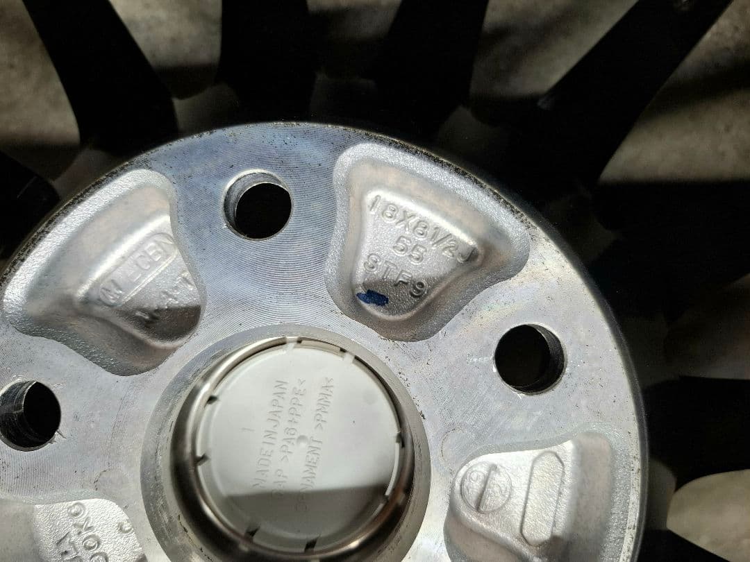 【極上品】スバル WRX STI 純正 ホイールタイヤ 4本 8.5J VAB