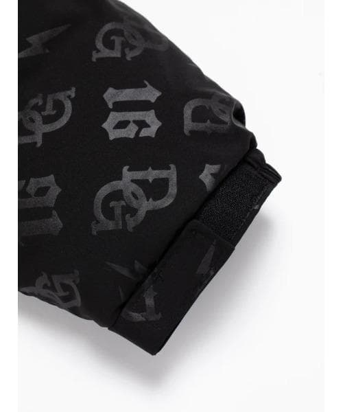 定価7.1万 DEVEREUX GOLF モノグラム ダウンJK M MM