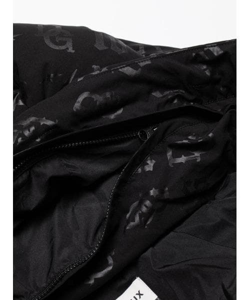 定価7.1万 DEVEREUX GOLF モノグラム ダウンJK M MM