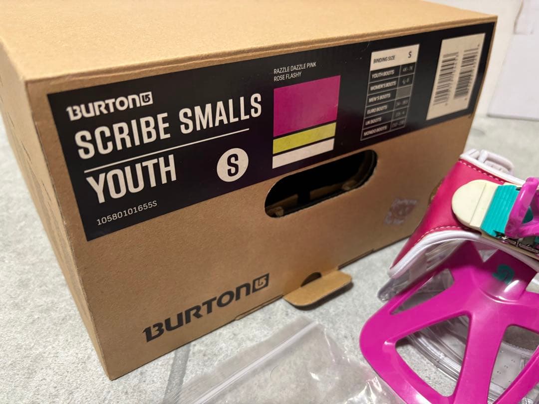 Burton バインディング　SCRIBE SMALLS キッズ　スノーボード