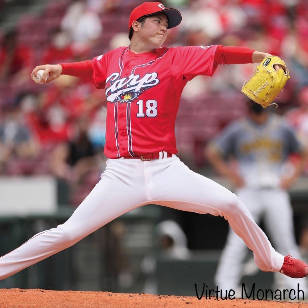 バリバリバリユニフォーム（レプリカ）背番号18　森下暢仁Ｏサイズ　広島東洋カープ