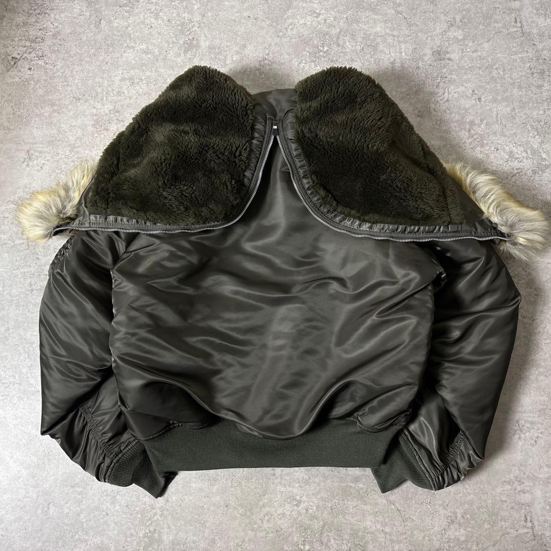 極美品■ALPHA INDUSTREIS【L】N-2B フライトジャケット 短丈