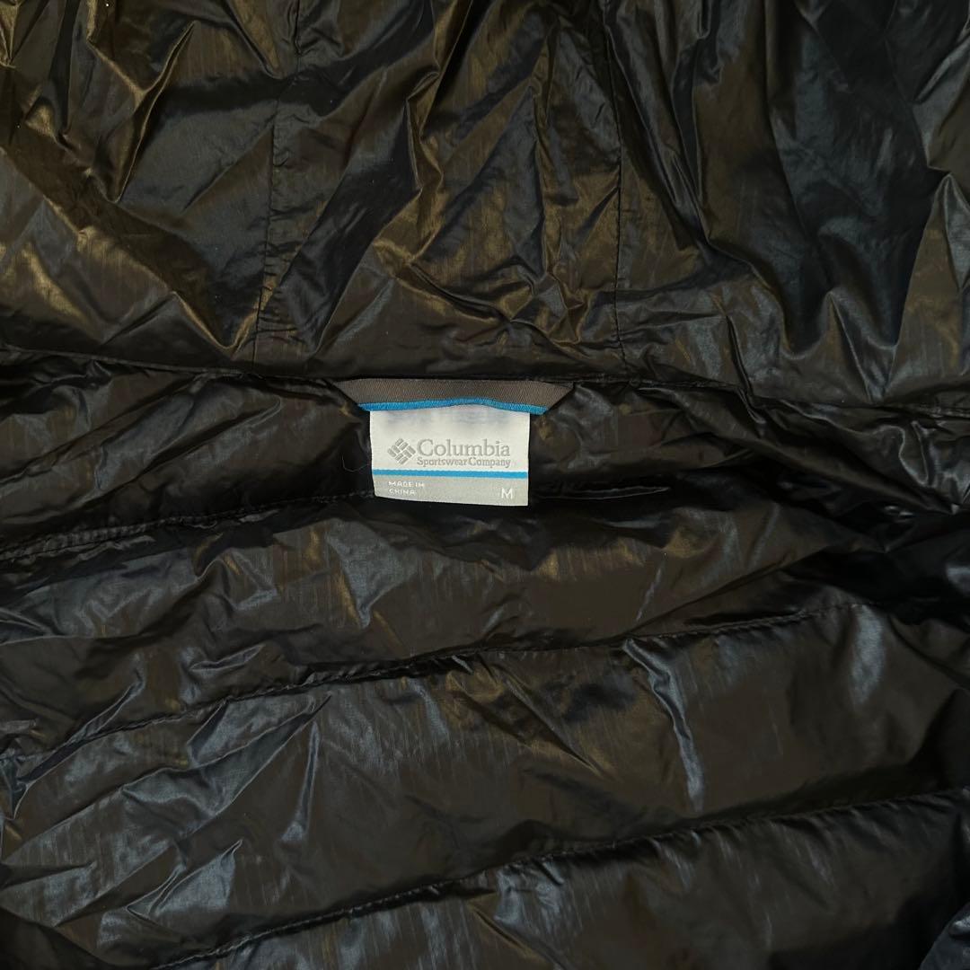 【大人気⭐️】極暖columbia ダウンジャケット　ブラックM