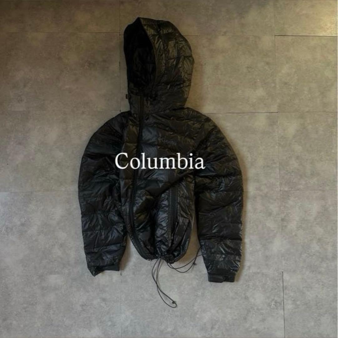 【大人気⭐️】極暖columbia ダウンジャケット　ブラックM