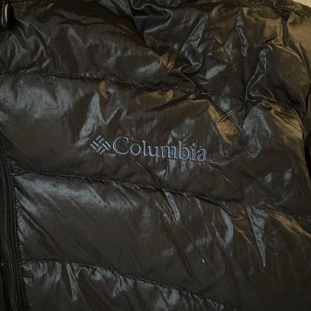 【大人気⭐️】極暖columbia ダウンジャケット　ブラックM