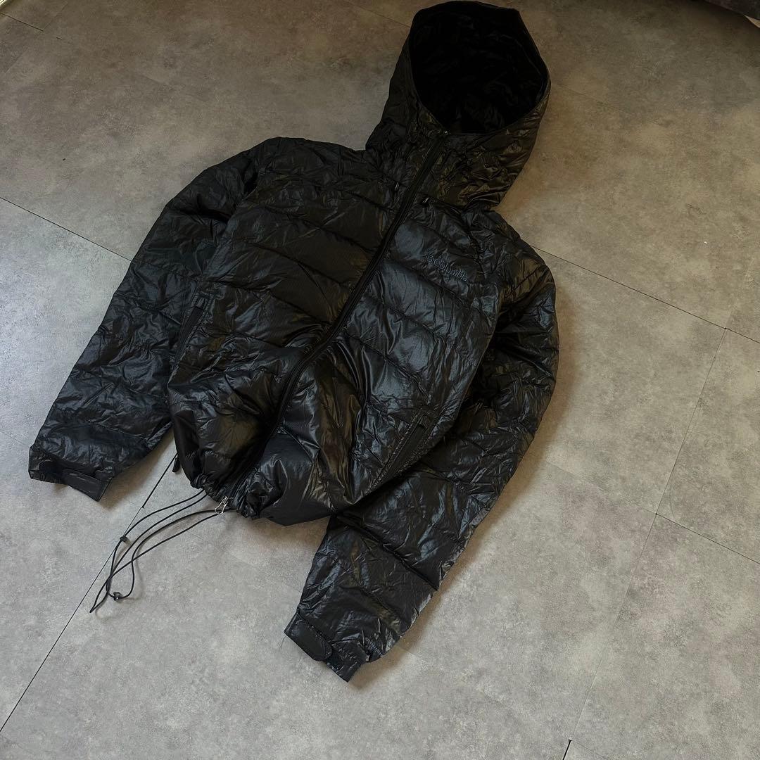 【大人気⭐️】極暖columbia ダウンジャケット　ブラックM