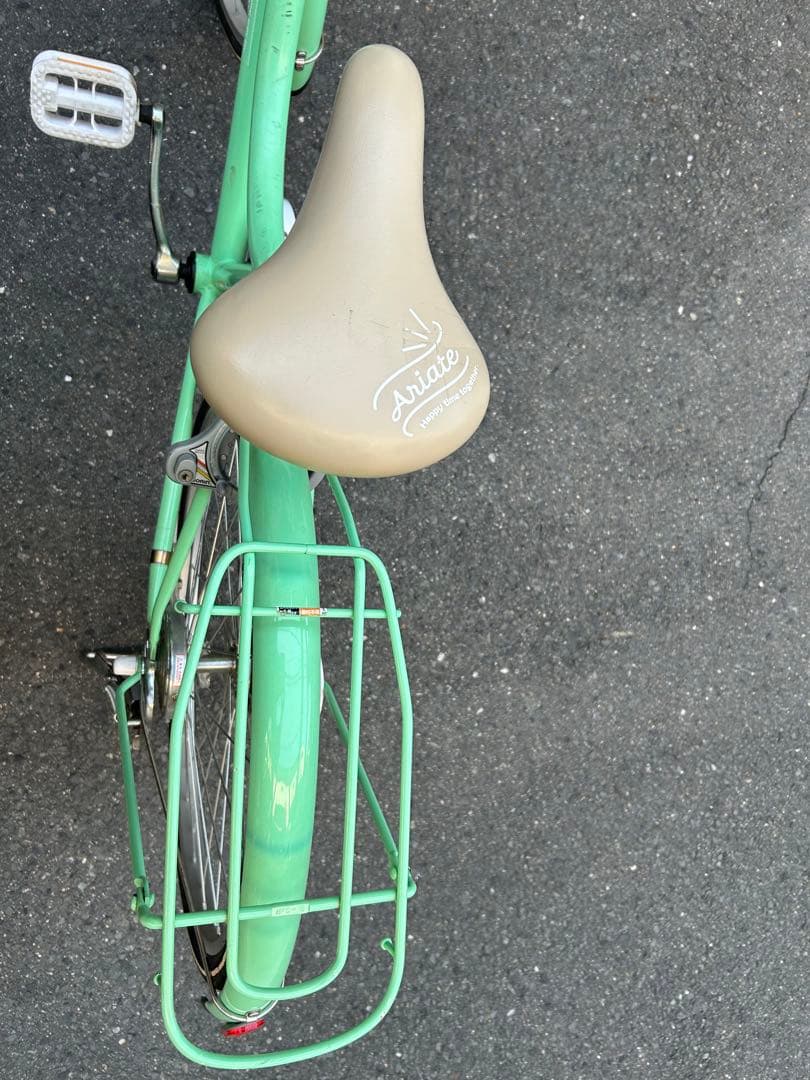 ミントグリーン ジュニアシティサイクル 24インチ