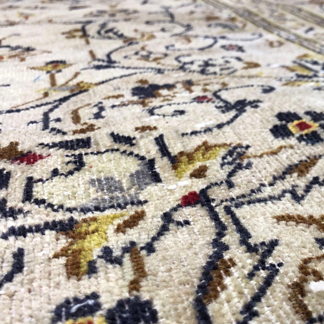 ペルシャ絨毯 ペルシャヴィンテージラグ 148x102 手織り オールド