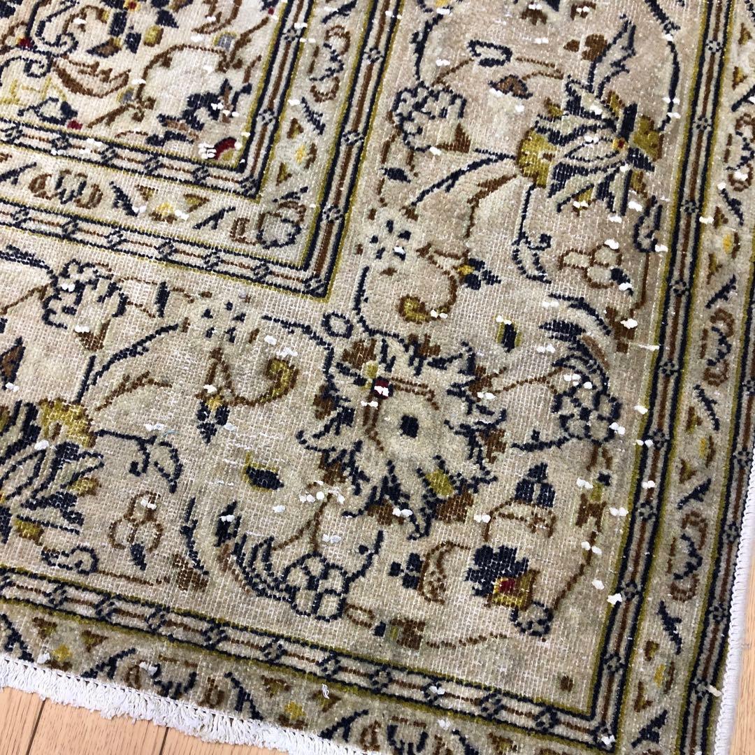 ペルシャ絨毯 ペルシャヴィンテージラグ 148x102 手織り オールド