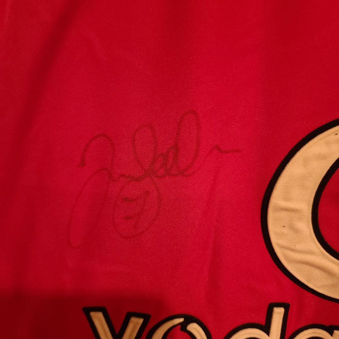 マンチェスターユナイテッド ベッカム直筆サイン ユニフォーム XL