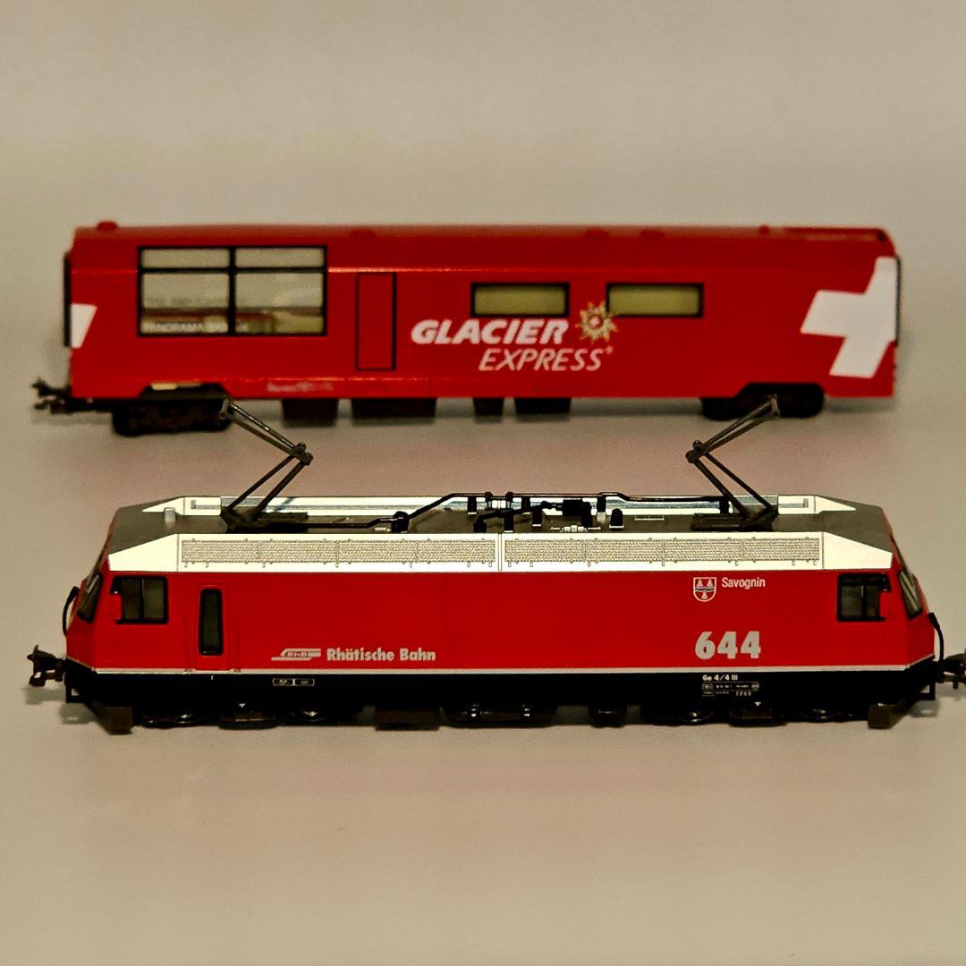 KATO 10-1145 アルプスの氷河特急 基本３両、パノラマバー　４輌組み