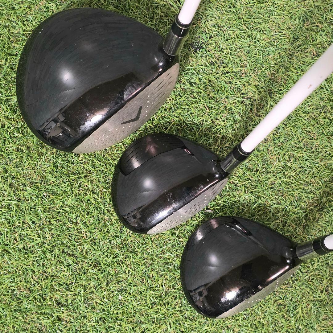 ゴルフクラブ メンズセット キャロウェイ レガシーブラック SR 右 フル