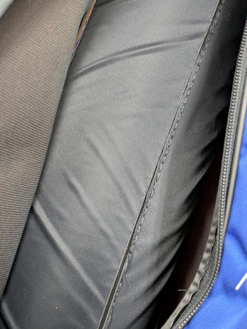 MUSINGWEAR マンシングウェア ゴルフバッグ 青/赤