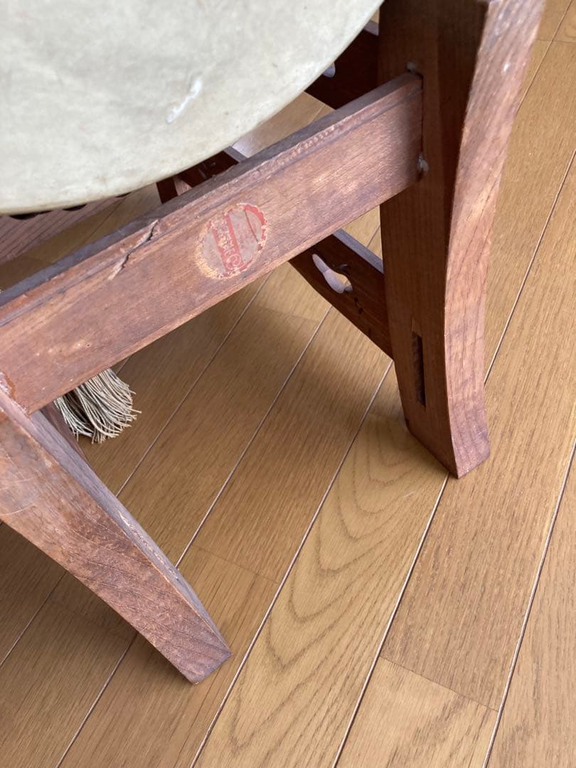 神*楽様 木製和太鼓 大サイズ スタンド付き