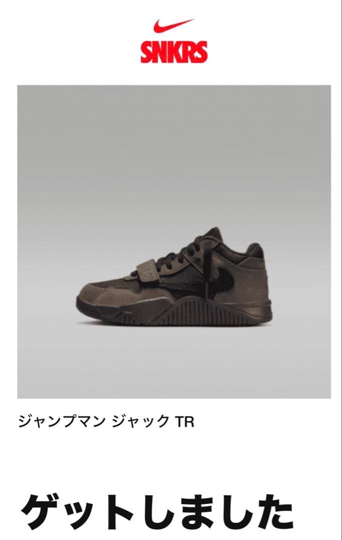 スニーカー Travis Scott x Nike