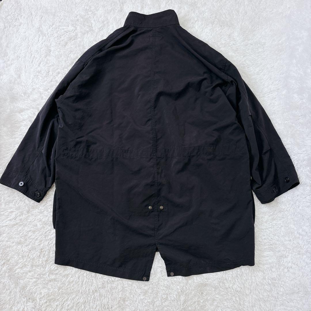 美品　Poter Classic ウェザーミリタリーコート　洗える　M ブラック