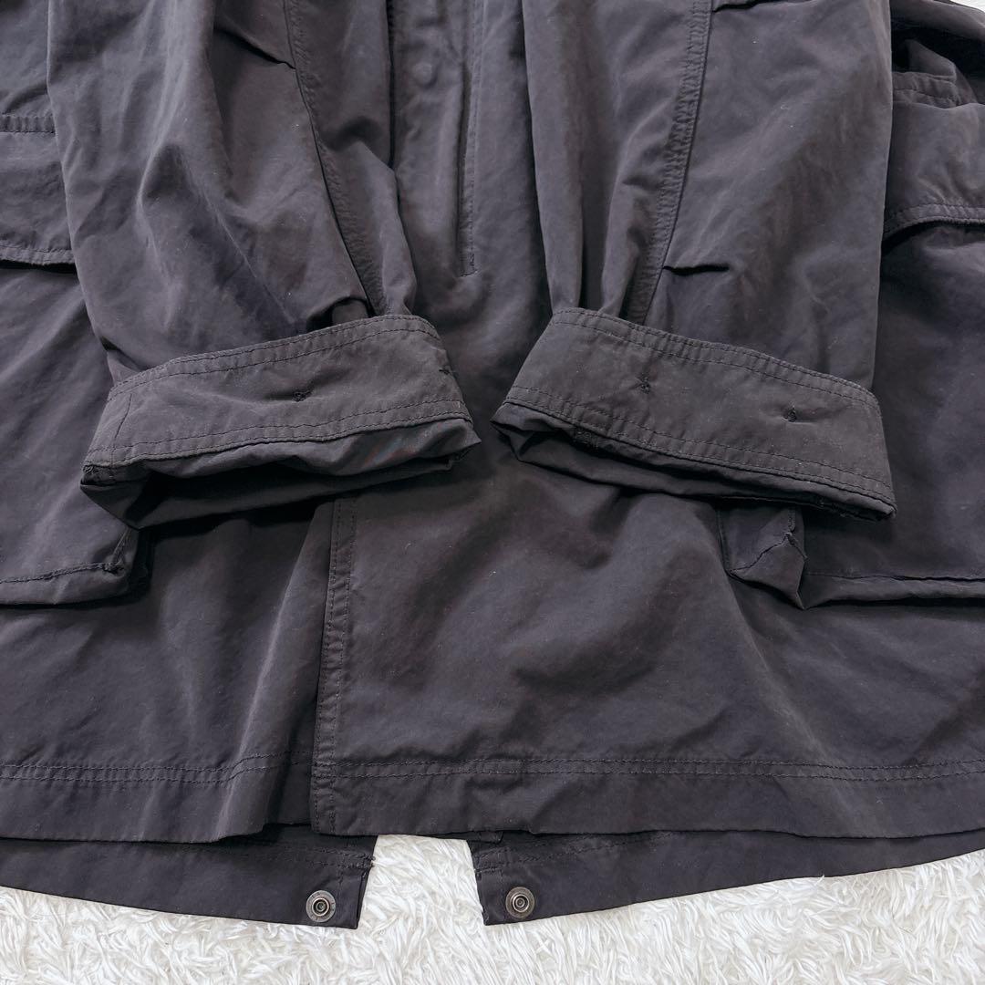美品　Poter Classic ウェザーミリタリーコート　洗える　M ブラック