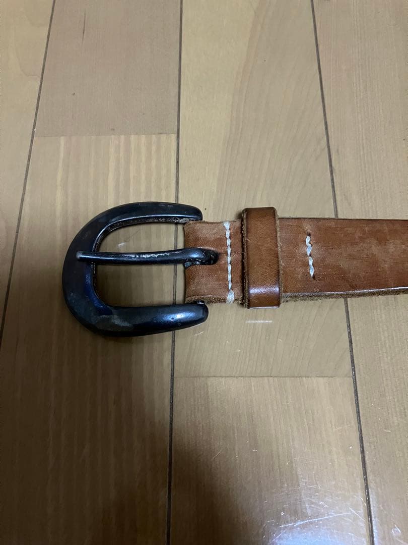 FULLCOUNT ナチュラルブラウンレザーベルト