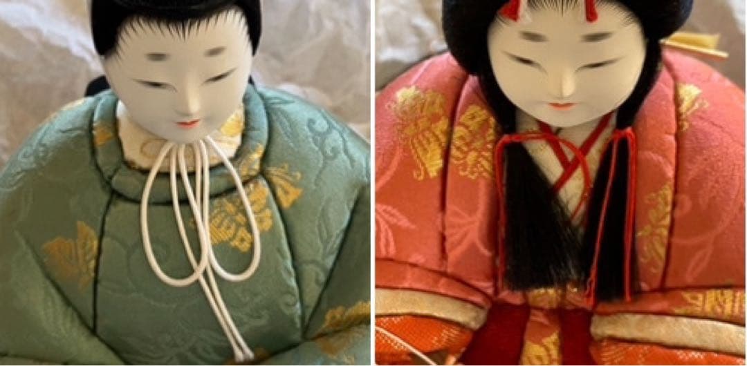 ひな祭り 親王飾り 原米州 米州工房 木目込み 無形文化財 人間国宝