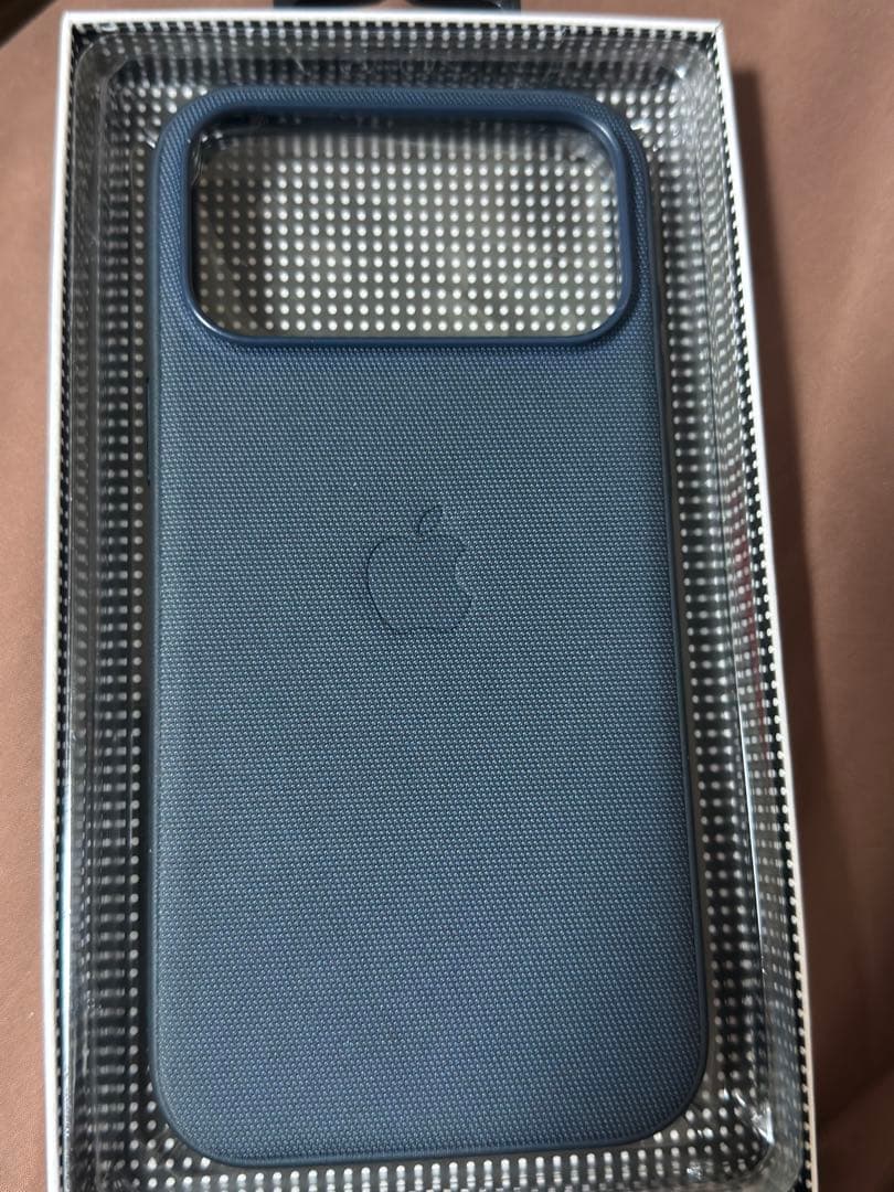 Apple純正 iPhone 17 Pro Max テックウーブンケース ブルー 特別