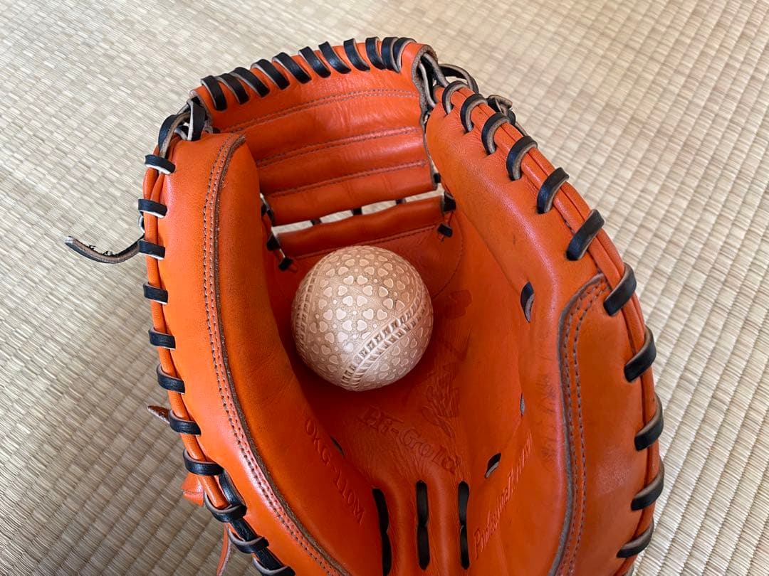 ハイゴールド　軟式ミット　己極