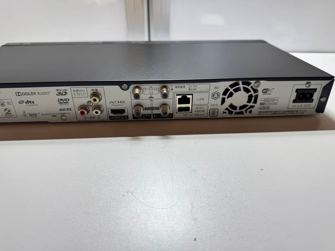 SHARP BD-NW1200 ブルーレイレコーダー　18年製