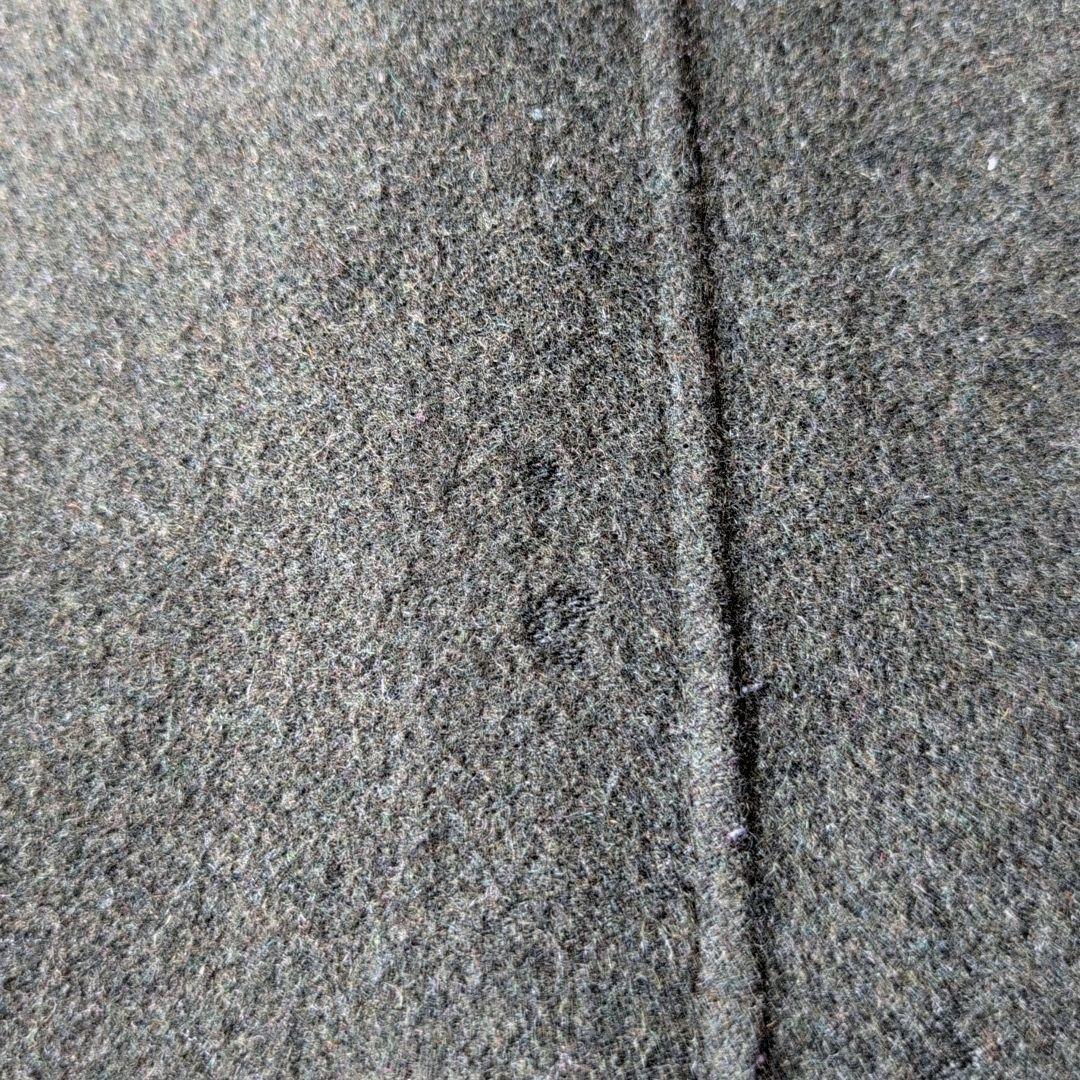 90s L.L.Bean ウール ハーフコート ジャケット オリーブ 古着 XL
