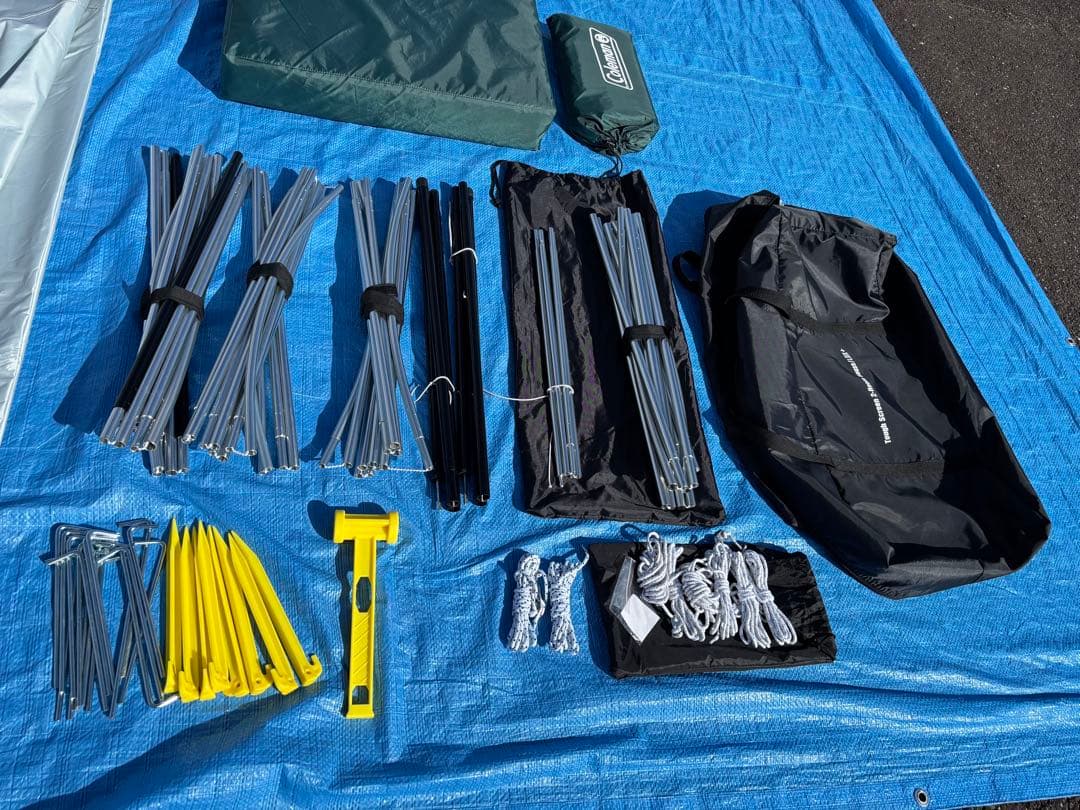 コールマン タフスクリーン 2ルームハウス / LDX+ マット&シートセット